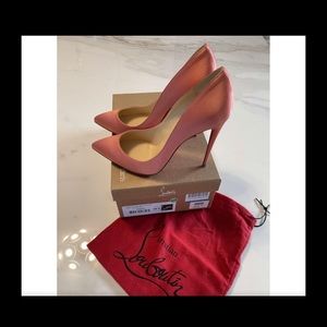 Christian Louboutin Pigalle Follies 100 Satin 39.5